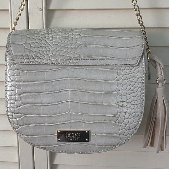 BCBG Paris Broken Arrow Snake Bag - Picture 10 of 12